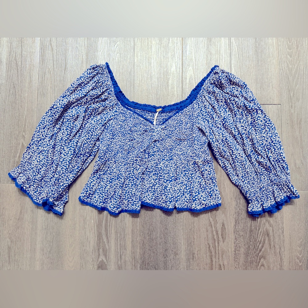 Free People floral top